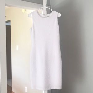 White Calvin Klein dress